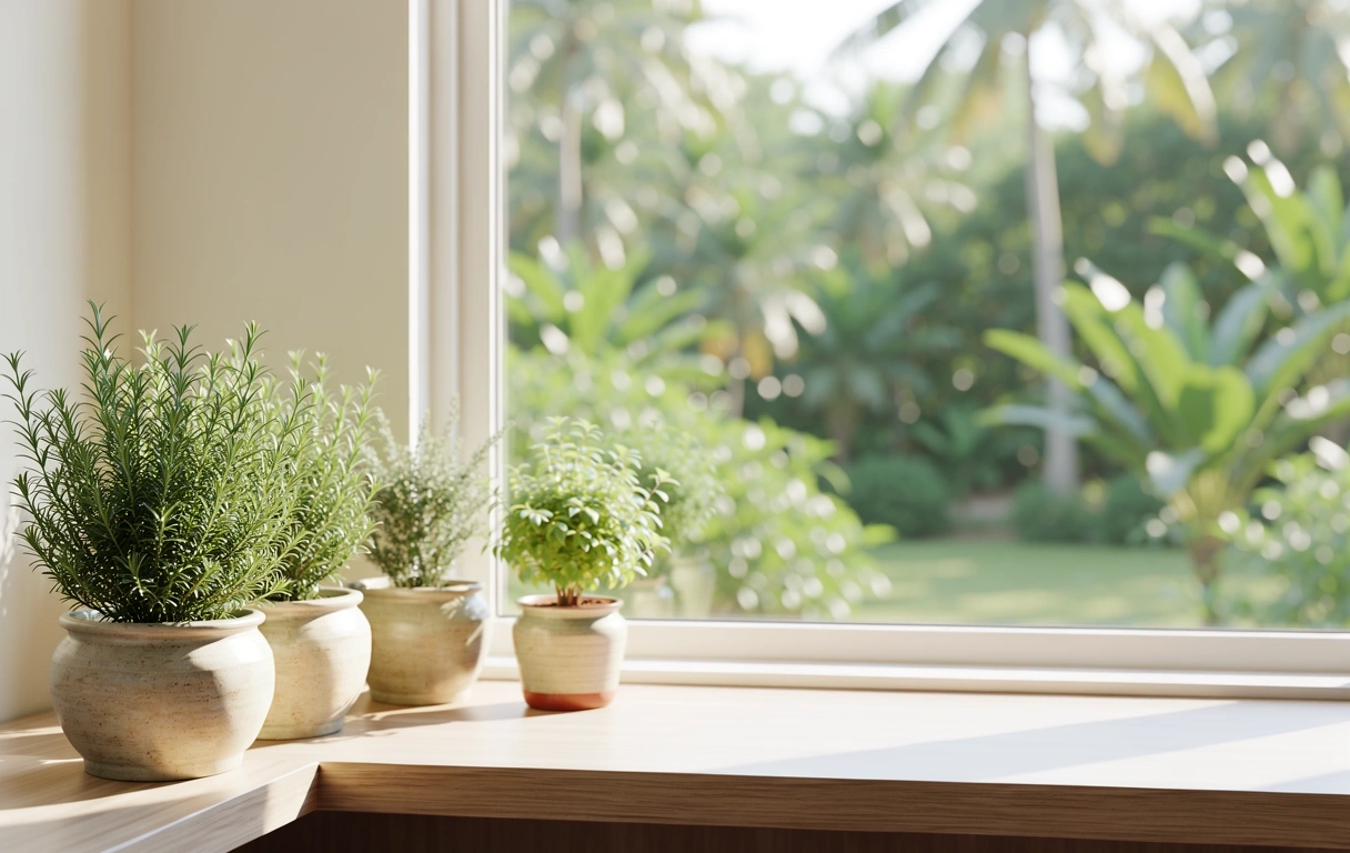 Ruang konsultasi nutrisi mata yang tenang