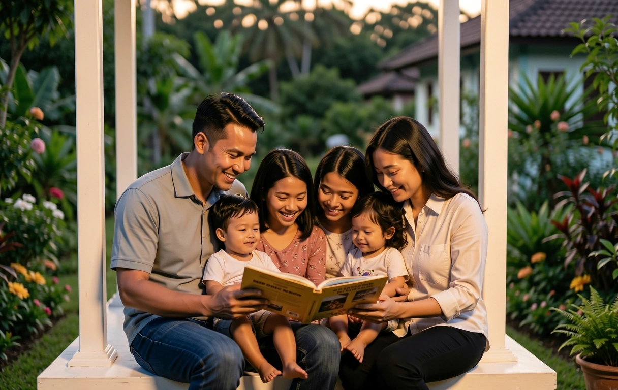 Kebersihan bersama keluarga